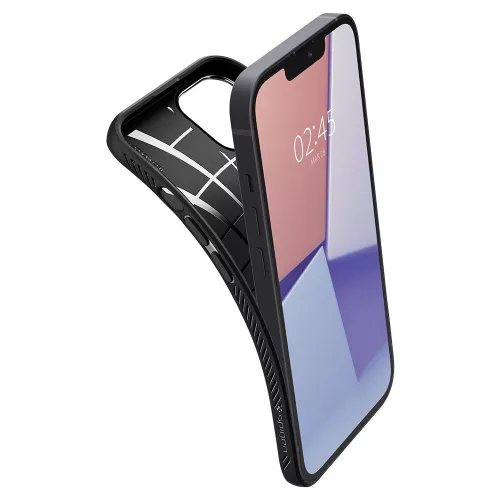 Spigen Liquid Air tok, Apple iPhone 13 Mini - matt fekete