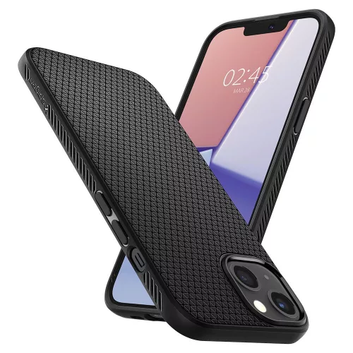 Spigen Liquid Air tok, Apple iPhone 13 Mini - matt fekete