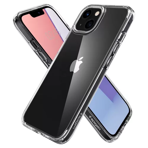 Spigen Ultra Hybrid tok, Apple iPhone 13 Mini - átlátszó