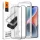 Spigen ALM Glass FC üvegfólia, Apple iPhone 13 / 13 Pro / 14 / 16e / 17e (2 db) - fekete
