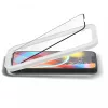 Spigen ALM Glass FC üvegfólia, Apple iPhone 13 / 13 Pro / 14 / 16e / 17e (2 db) - fekete