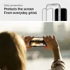 Spigen ALM Glass FC üvegfólia, Apple iPhone 13 / 13 Pro / 14 / 16e / 17e (2 db) - fekete