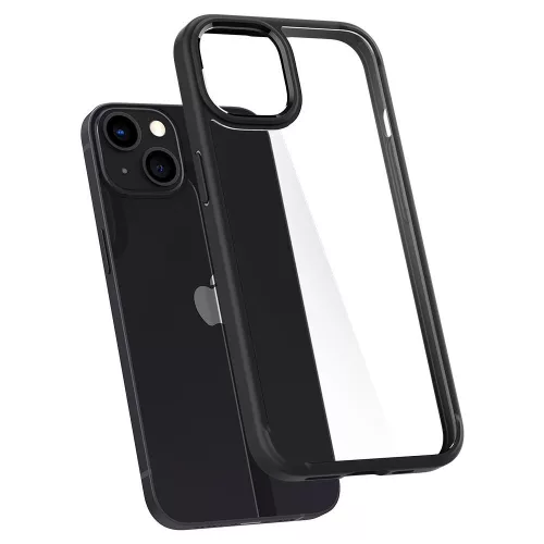 Spigen Ultra Hybrid tok, Apple iPhone 13 - matt fekete