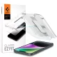 Spigen Glas.tR EZ Fit üvegfólia, Apple iPhone 13 / 13 Pro / 14 / 16e / 17e - átlátszó