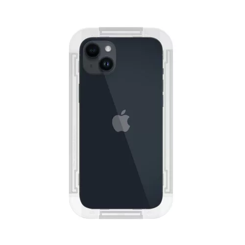 Spigen Glas.tR EZ Fit üvegfólia, Apple iPhone 13 / 13 Pro / 14 / 16e / 17e - átlátszó