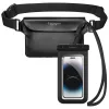 Spigen A621 univerzális vízálló tok - fekete