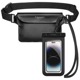Spigen A621 univerzális vízálló tok - fekete
