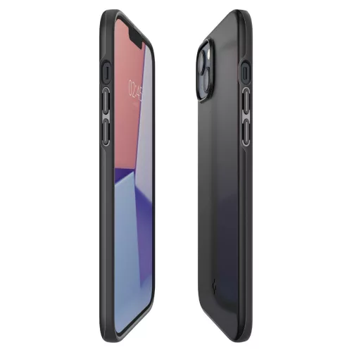 Spigen Thin Fit tok Apple iPhone 14 Plus / 15 Plus készülékhez – Fekete