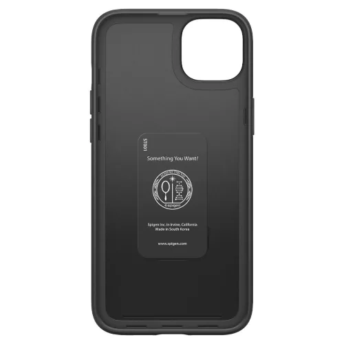 Spigen Thin Fit tok Apple iPhone 14 Plus / 15 Plus készülékhez – Fekete