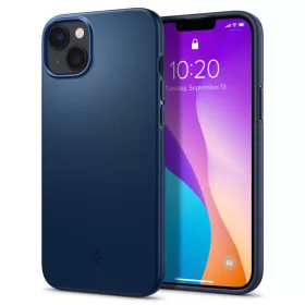   Spigen Thin Fit tok Apple iPhone 14 Plus / 15 Plus készülékhez – Sötétkék