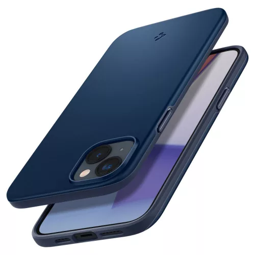 Spigen Thin Fit tok Apple iPhone 14 Plus / 15 Plus készülékhez – Sötétkék