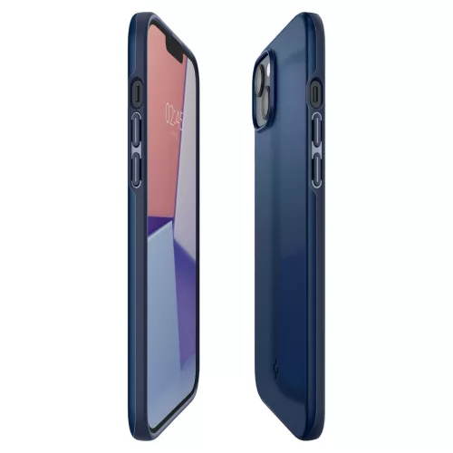 Spigen Thin Fit tok Apple iPhone 14 Plus / 15 Plus készülékhez – Sötétkék