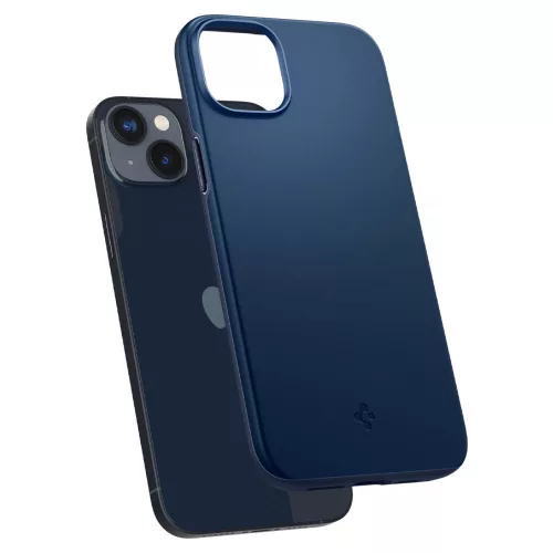 Spigen Thin Fit tok Apple iPhone 14 Plus / 15 Plus készülékhez – Sötétkék