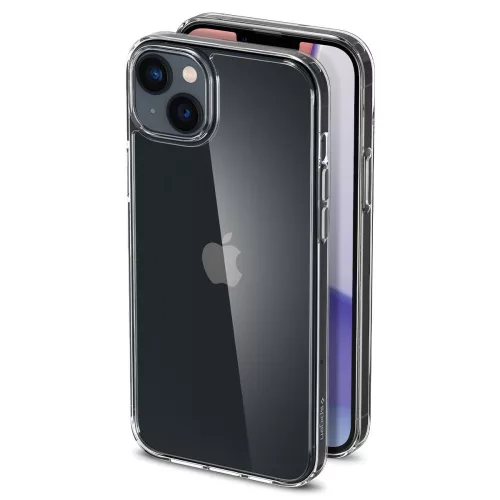 Spigen AirSkin Hybrid tok Apple iPhone 14 Plus / 15 Plus készülékhez – Átlátszó