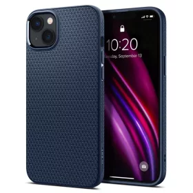   Spigen Liquid Air tok Apple iPhone 14 Plus / 15 Plus készülékhez – Sötétkék
