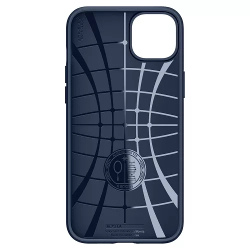 Spigen Liquid Air tok Apple iPhone 14 Plus / 15 Plus készülékhez – Sötétkék