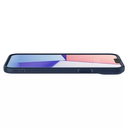 Spigen Liquid Air tok Apple iPhone 14 Plus / 15 Plus készülékhez – Sötétkék