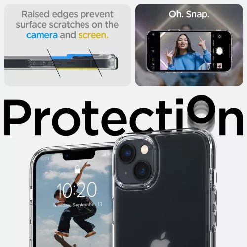 Spigen Ultra Hybrid tok Apple iPhone 14 Plus / 15 Plus készülékhez – Jégkristály