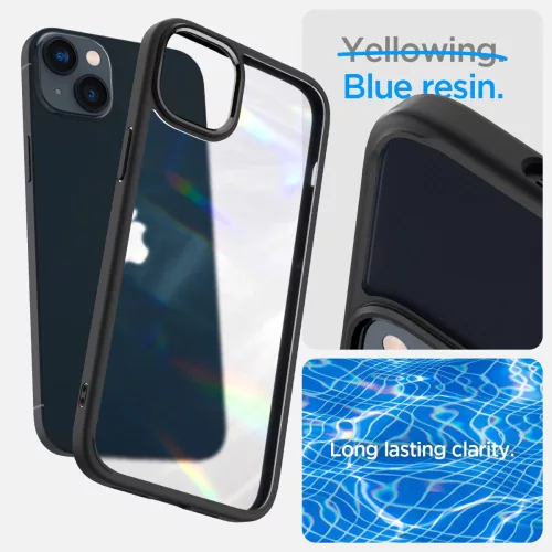 Spigen Ultra Hybrid tok Apple iPhone 14 Plus / 15 Plus készülékhez – Jégfekete