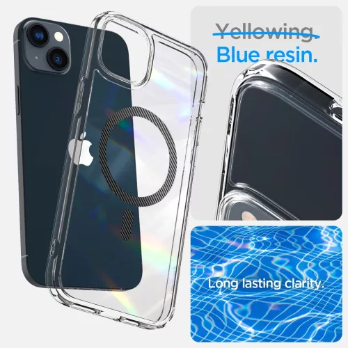 Spigen Ultra Hybrid Mag tok Apple iPhone 14 Plus / 15 Plus készülékhez – Carbon