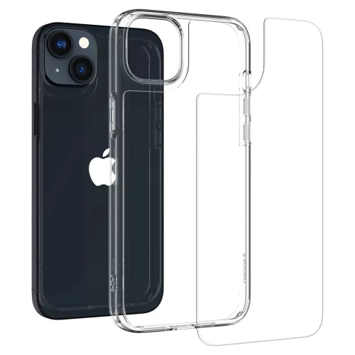 Spigen Quartz Hybrid tok Apple iPhone 14 Plus / 15 Plus készülékhez – Átlátszó