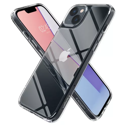 Spigen Quartz Hybrid tok Apple iPhone 14 Plus / 15 Plus készülékhez – Átlátszó