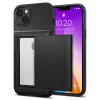 Spigen Slim Armor CS tok Apple iPhone 14 Plus / 15 Plus készülékhez – Fekete