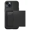 Spigen Slim Armor CS tok Apple iPhone 14 Plus / 15 Plus készülékhez – Fekete