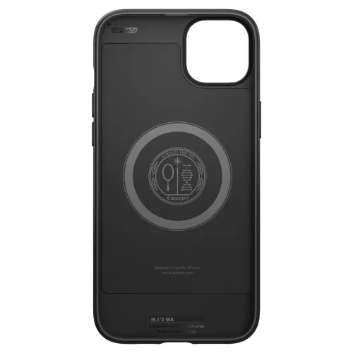 Spigen Mag Armor tok Apple iPhone 14 Plus / 15 Plus készülékhez – Matt fekete