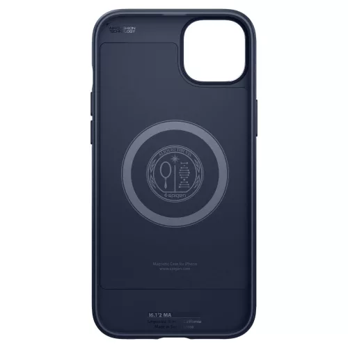 Spigen Mag Armor tok Apple iPhone 14 Plus / 15 Plus készülékhez – Sötétkék