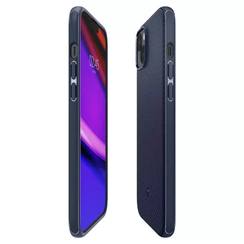 Spigen Mag Armor tok Apple iPhone 14 Plus / 15 Plus készülékhez – Sötétkék
