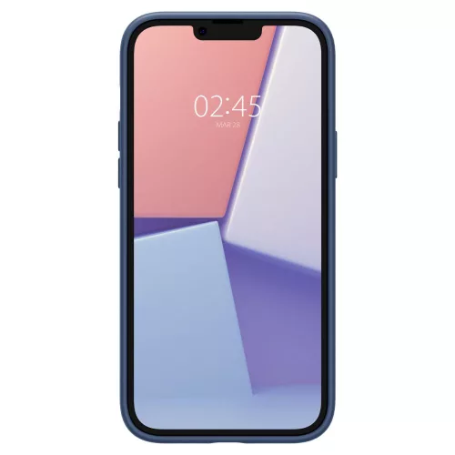 Spigen Silicone Fit Mag tok Apple iPhone 14 Plus / 15 Plus készülékhez – Sötétkék