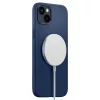 Spigen Silicone Fit Mag tok Apple iPhone 14 Plus / 15 Plus készülékhez – Sötétkék