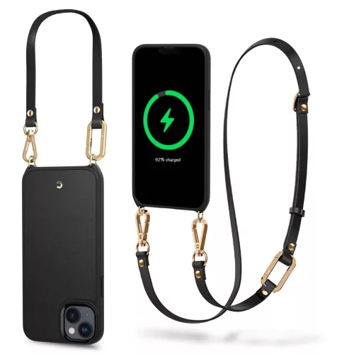 Spigen Cyrill Classic Charm Mag tok Apple iPhone 14 Plus / 15 Plus készülékhez – Fekete