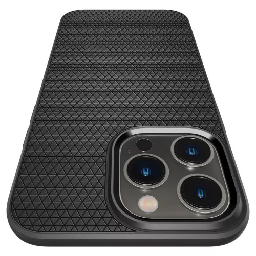 Spigen Liquid Air tok Apple iPhone 14 Pro készülékhez – Matt fekete