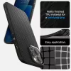 Spigen Liquid Air tok Apple iPhone 14 Pro készülékhez – Matt fekete