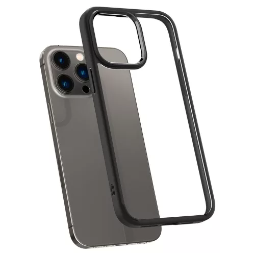 Spigen Ultra Hybrid tok Apple iPhone 14 Pro készülékhez – Matt fekete