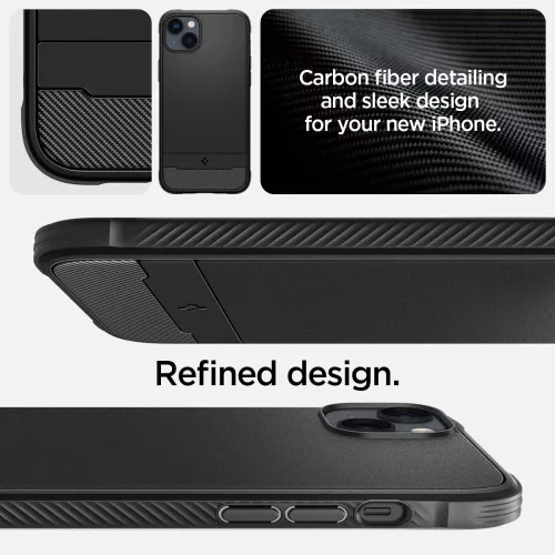 Spigen Rugged Armor Mag tok Apple iPhone 14 készülékhez – Matt fekete