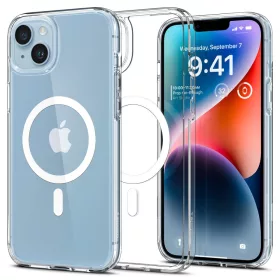   Spigen Ultra Hybrid Mag tok Apple iPhone 14 készülékhez – Fehér