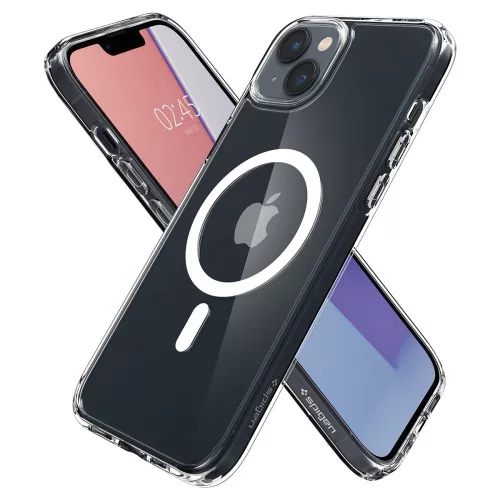 Spigen Ultra Hybrid Mag tok Apple iPhone 14 készülékhez – Fehér
