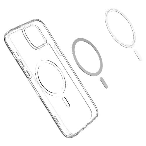 Spigen Ultra Hybrid Mag tok Apple iPhone 14 készülékhez – Fehér