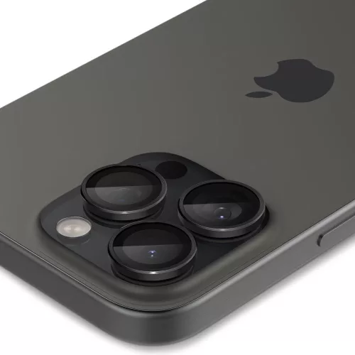Spigen Optik Pro Glas.tR EZ Fit Apple iPhone 14 Pro készülékhez – Fekete