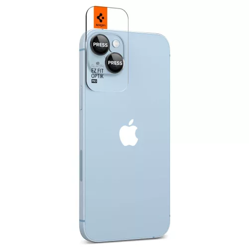 Spigen Optik.tR EZ Fit Apple iPhone 14 készülékhez – Fekete