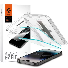   Spigen Glas.tR EZ Fit Apple iPhone 14 Pro készülékhez – Átlátszó