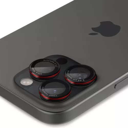 Spigen Optik Pro L-Series Glas.tR EZ Fit Apple iPhone 14 Pro készülékhez – Fekete