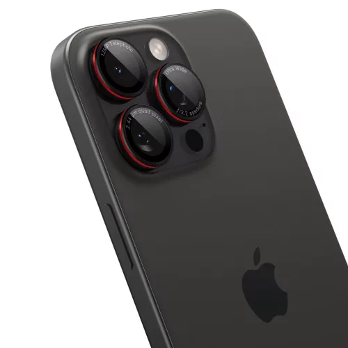 Spigen Optik Pro L-Series Glas.tR EZ Fit Apple iPhone 14 Pro készülékhez – Fekete