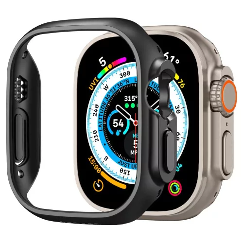 Spigen Thin Fit Apple Watch Ultra 1/2/3 (49 mm) tok - fekete