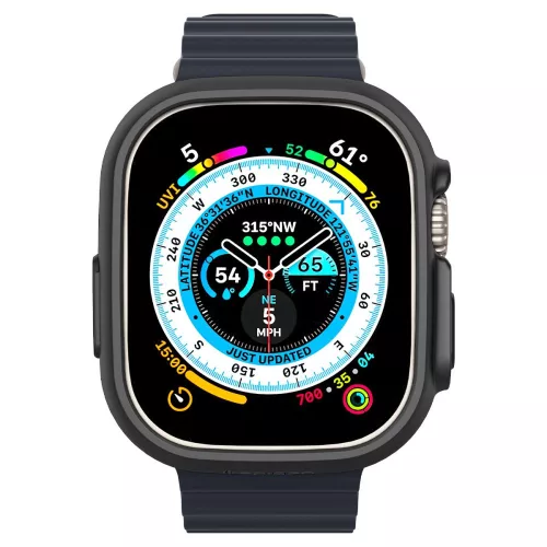 Spigen Thin Fit Apple Watch Ultra 1/2/3 (49 mm) tok - fekete