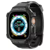 Spigen Rugged Armor Pro Apple Watch Ultra 1/2/3 (49 mm) tok - fekete