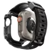Spigen Rugged Armor Pro Apple Watch Ultra 1/2/3 (49 mm) tok - fekete